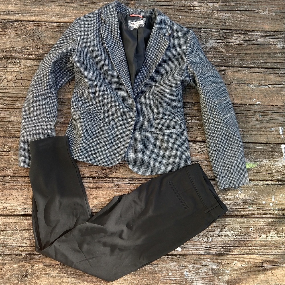 Gray Merona Blazer/ Gloria Vanderbilt dress pants